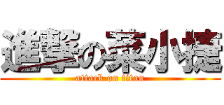 進撃の菜小捷 (attack on titan)