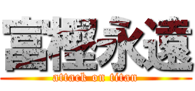 富樫永遠 (attack on titan)