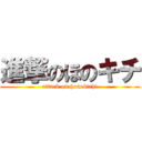 進撃のほのキチ (attack on honokichi)