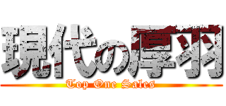 現代の厚羽 (Top One Sales)