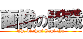 画像の認識 (The birth of Sagi-chu)