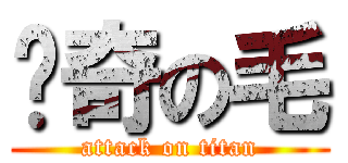 丫奇の毛 (attack on titan)