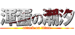 渾蛋の潮汐 (attack on titan)