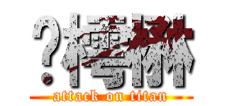 挱樗楙 (attack on titan)