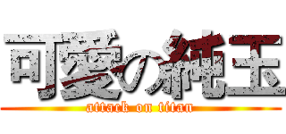可愛の純玉 (attack on titan)
