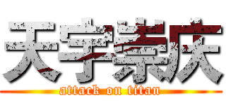 天宇崇庆 (attack on titan)