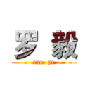罗  毅 (luo  yi)