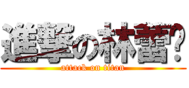 進撃の林蕾婷 (attack on titan)