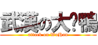 武漢の大黃鴨 (attack on WuHan)