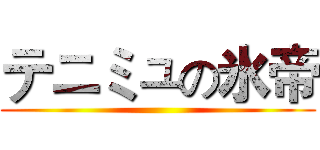 テニミュの氷帝 ()