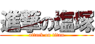 進撃の塩塚 (attack on titan)