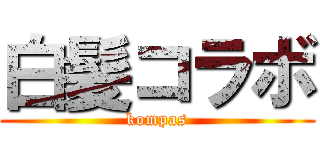 白髪コラボ (kompas)