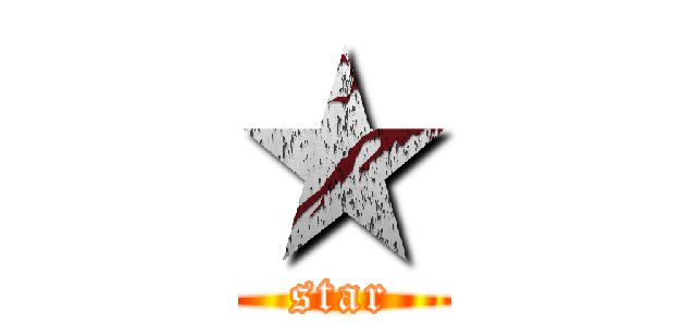 ★ (star)