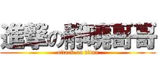 進撃の靜曉哥哥 (attack on titan)