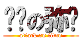 进击の弥玥 (attack on titan)