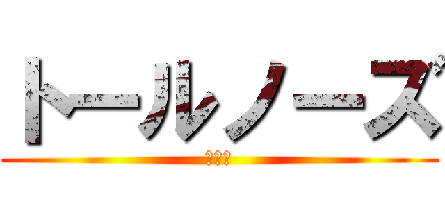 トールノーズ (高い鼻)