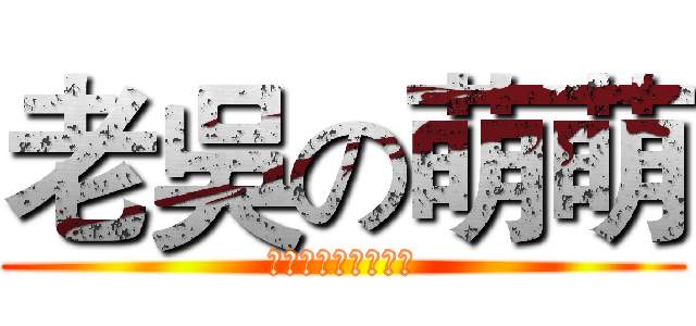老吳の萌萌 (看到老吳機機就硬硬)