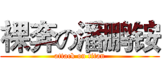 裸奔の潘鹏铵 (attack on titan)