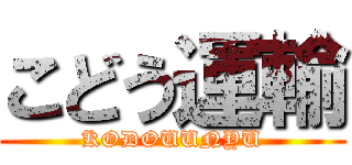 こどう運輸 (KODOUUNYU)