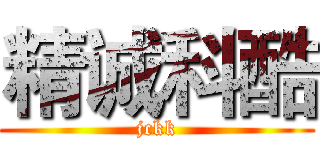 精诚科酷 (jckk)