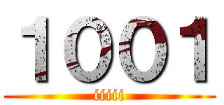 １００１ (iiiii)
