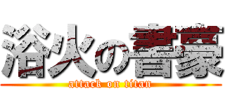 浴火の書豪 (attack on titan)