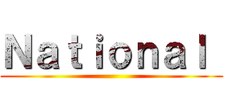 Ｎａｔｉｏｎａｌ  ()