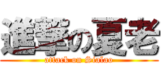 進撃の夏老 (attack on Sialao)