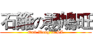 石籬の戇鳩旺 (On9 Wong in SL)