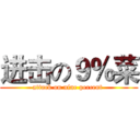 进击の９％菜 (attack on nine percent )