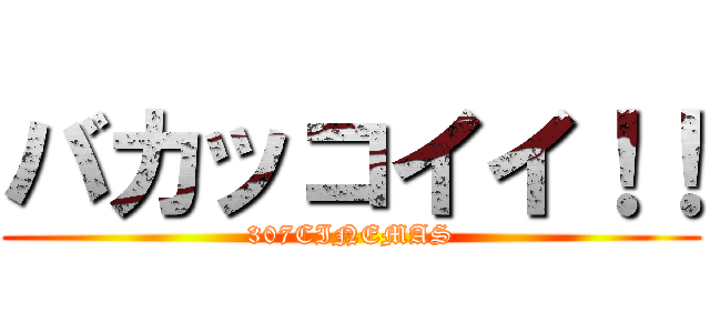 バカッコイイ！！ (307CINEMAS)