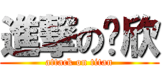 進撃の瑋欣 (attack on titan)