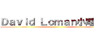 Ｄａｖｉｄ Ｌｏｍａｎ小尾轤鰻 ()