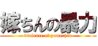 嫁ちんの暴力 (violence of yomechin)