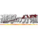 進撃の分殖 (attack on division)