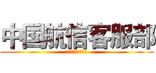 中国航信客服部 (外航服务支持小组)