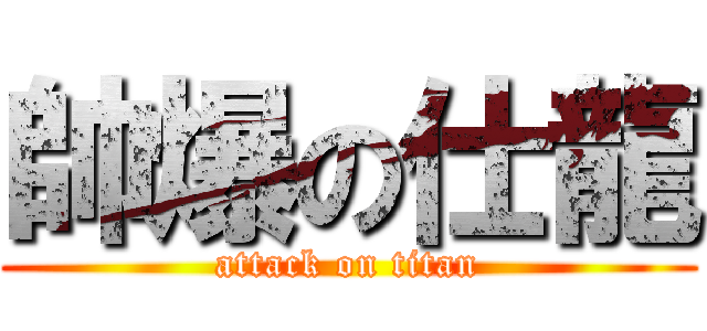 帥爆の仕龍 (attack on titan)