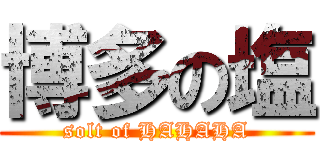 博多の塩 (solt of HAHAHA)