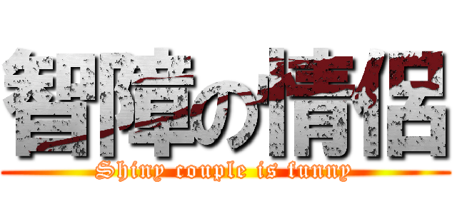 智障の情侶 (Shiny couple is funny)