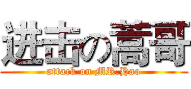 进击の蒿哥 (attack on MR.Hao)