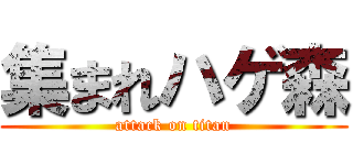 集まれハゲ森 (attack on titan)