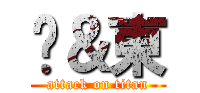 婷＆東 (attack on titan)