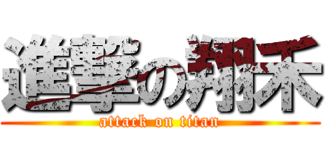 進撃の翔禾 (attack on titan)