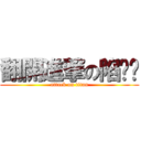 翻開進撃の陷阱卡 (attack on titan)