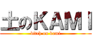 土のＫＡＭＩ (bitch on kami)