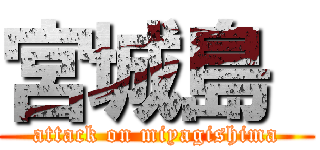 宮城島  (attack on miyagishima)
