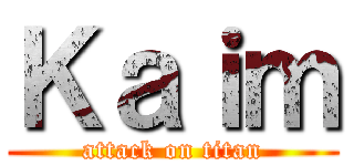 Ｋａｉｍ (attack on titan)