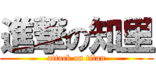 進撃の知里 (attack on titan)
