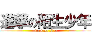 進撃の陌生少年 (attack on titan)