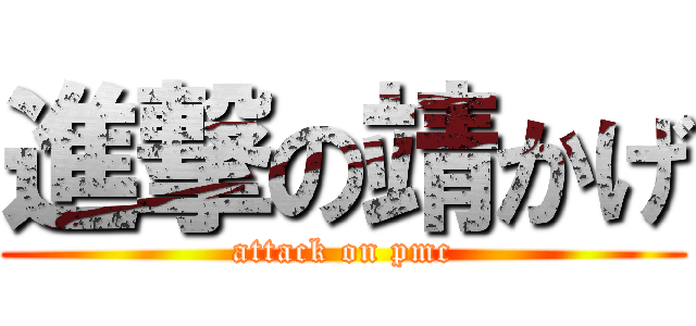 進撃の靖かげ (attack on pmc)